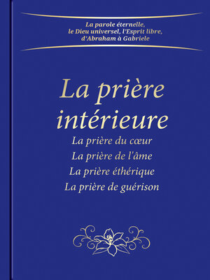 cover image of La prière intérieure